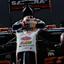 Nico Hulkenberg (GER) Force India VJM07. Formula One World Championship, Rd19, Abu Dhabi Grand Prix, Qualifying, Yas Marina Circuit, Abu Dhabi, UAE, Saturday, 22 November 2014