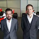 McLaren 2015 driver announcement - Fernando Alonso, Jenson Button. © McLaren