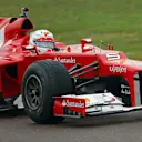 Sebastian Vettel (GER) Ferrari F2012. Sebastian Vettel First Ferrari F1 Run, Fiorano, Italy, 29 November 2014. © Sutton Images