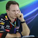 Christian Horner (GBR) Red Bull Racing Team Principal in the Press Conference. Formula One World Championship, Rd1, Australian Grand Prix, Practice, Albert Park, Melbourne, Australia, Friday, 14 March 2014 © Sutton Images. No reproduction without permission