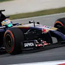 Jean-Eric Vergne (FRA) Scuderia Toro Rosso STR9. Formula One World Championship, Rd2, Malaysian Grand Prix, Practice, Sepang, Malaysia, Friday, 28 March 2014. © Sutton Images