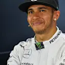 Pole sitter Lewis Hamilton (GBR) Mercedes AMG F1 in the Press Conference. Formula One World Championship, Rd1, Australian Grand Prix, Qualifying, Albert Park, Melbourne, Australia, Saturday, 15 March 2014. © Sutton Images