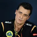 Federico Gastaldi (ARG) Lotus F1 Team Deputy Team Principal in the Press Conference, Formula One World Championship, Rd2, Malaysian Grand Prix, Practice, Sepang, Malaysia, Friday, 28 March 2014. © Sutton Images