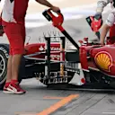 Fernando Alonso (ESP) Ferrari F14 T with aero sensor. Formula One Testing, Day One, Bahrain International Circuit, Sakhir, Bahrain, Wednesday, 9 April 2014. © Sutton Images