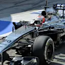 Kevin Magnussen (DEN) McLaren MP4-29 with aero sensor. Formula One Testing, Day One, Bahrain International Circuit, Sakhir, Bahrain, Tuesday, 8 April 2014. © Sutton Images