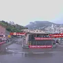 An afternoon downpour, including hail, makes for a sodden and slippery track at the start of second practice. © FOWC Ltd