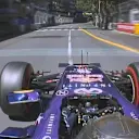 Red Bull's Sebastian Vettel slots into a provisional fourth despite complaining of technical issues. © FOWC Ltd