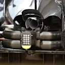 McLaren MP4-29 rear diffuser and exhaust. Formula One World Championship, Rd5, Spanish Grand Prix, Qualifying, Barcelona, Spain, Saturday, 10 May 2014. © Sutton Images