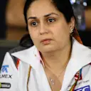Monisha Kaltenborn (AUT) Sauber Team Prinicpal in the Press Conference. Formula One World Championship, Rd5, Spanish Grand Prix, Practice, Barcelona, Spain, Friday, 9 May 2014. © Sutton Images