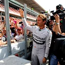 Nico Rosberg (GER) Mercedes AMG F1 meets the fans. Formula One World Championship, Rd5, Spanish Grand Prix, Race, Barcelona, Spain, Sunday, 11 May 2014. © Sutton Images