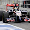 Jean-Eric Vergne (FRA) Scuderia Toro Rosso STR9. Formula One Testing, Day One, Barcelona, Spain, Tuesday, 13 May 2014. © Sutton Images