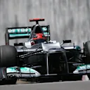 Michael Schumacher (GER) Mercedes AMG F1 W03. Formula One World Championship, Rd20 Brazilian Grand Prix, Practice, Sao Paulo, Brazil, 23 November 2012. © Sutton Images