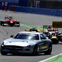 The Safety Car leads the field. Formula One World Championship, Rd8, European Grand Prix, Race Day, Valencia, Spain, Sunday, 24 June 2012. © Sutton Images
