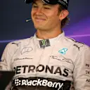 Race winner Nico Rosberg (GER) Mercedes AMG F1 in the Press Conference. Formula One World Championship, Rd8, Austrian Grand Prix, Race, Spielberg, Austria, Sunday, 22 June 2014. © Sutton Images