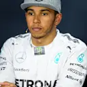 Lewis Hamilton (GBR) Mercedes AMG F1 in the Press Conference. Formula One World Championship, Rd7, Canadian Grand Prix, Qualifying, Montreal, Canada, Saturday, 7 June 2014. © Sutton Images