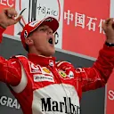 Winner Michael Schumacher (GER) Ferrari. Formula One World Championship, Rd 16, Chinese Grand Prix, Race, Shanghai International Circuit, Shanghai, China, 1 October 2006. © Sutton Images