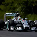 Lewis Hamilton (GBR) Mercedes AMG F1 W05. Formula One World Championship, Rd11, Hungarian Grand Prix, Qualifying, Hungaroring, Hungary. Saturday, 26 July 2014