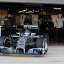Nico Rosberg (GER) Mercedes AMG F1 W05. Formula One Testing, Silverstone, England, Day One, Tuesday, 8 July 2014