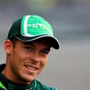 Andre Lotterer (GER) Caterham. Formula One World Championship, Rd12, Belgian Grand Prix, Preparations, Spa-Francorchamps, Belgium, Thursday, 21 August 2014. © Sutton Images