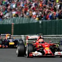 Kimi Raikkonen (FIN) Ferrari F14 T. Formula One World Championship, Rd12, Belgian Grand Prix, Race Day, Spa-Francorchamps, Belgium, Sunday, 24 August 2014. © Sutton Images
