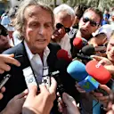 Luca di Montezemolo (ITA) Ferrari President talks with the media. Formula One World Championship, Rd3, Bahrain Grand Prix, Race, Bahrain International Circuit, Sakhir, Bahrain, Sunday, 6 April 2014. © Sutton Images