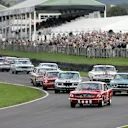 Ford Mustang leads the pack at Goodwood Revival. © Goodwood