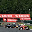 Kimi Raikkonen (FIN) Ferrari F14 T., Formula One World Championship, Rd12, Belgian Grand Prix, Race Day, Spa-Francorchamps, Belgium, Sunday, 24 August 2014. © Sutton Images