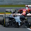 Kevin Magnussen (DEN) McLaren MP4-29. Formula One World Championship, Rd12, Belgian Grand Prix, Race Day, Spa-Francorchamps, Belgium, Sunday, 24 August 2014. © Sutton Images