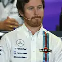 Rob Smedley (GBR) Williams Head of Vehicle Performance in the Press Conference. Formula One World Championship, Rd12, Belgian Grand Prix, Practice, Spa-Francorchamps, Belgium, Friday, 22 August 2014. © Sutton Images