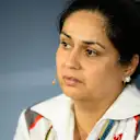 Monisha Kaltenborn (AUT) Sauber Team Prinicpal, in the Press Conference. Formula One World Championship, Rd14, Singapore Grand Prix, Marina Bay Street Circuit, Singapore, Practice, Friday, 19 September 2014