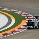 Lewis Hamilton (GBR) Mercedes AMG F1 W05. Formula One World Championship, Rd14, Singapore Grand Prix, Marina Bay Street Circuit, Singapore, Practice, Friday, 19 September 2014