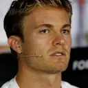 Nico Rosberg (GER) Mercedes AMG F1 in the Press Conference. Formula One World Championship, Rd13, Italian Grand Prix, Monza, Italy, Preparations, Thursday, 4 September 2014