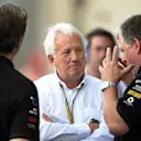 Charlie Whiting (GBR) FIA Delegate and Otmar Szafnauer (USA) Force India Formula One Team Chief Operating Officer. Formula One World Championship, Rd14, Singapore Grand Prix, Marina Bay Street Circuit, Singapore, Practice, Friday, 19 September 2014