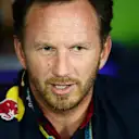 Christian Horner (GBR) Red Bull Racing Team Principal in the Press Conference. Formula One World Championship, Rd13, Italian Grand Prix, Monza, Italy, Practice, Friday, 5 September 2014