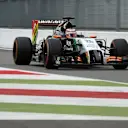 Nico Hulkenberg (GER) Force India VJM07. Formula One World Championship, Rd13, Italian Grand Prix, Monza, Italy, Practice, Friday, 5 September 2014