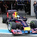 Sebastian Vettel (GER) Red Bull Racing RB10. Formula One Testing, Jerez, Spain, Day One, Tuesday, 28 January 2014