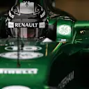 Kamui Kobayashi (JPN) Caterham CT05. Formula One Testing, Jerez, Spain, Day Four, Friday, 31 January 2014