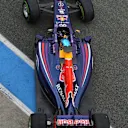 Sebastian Vettel (GER) Red Bull Racing RB10. Formula One Testing, Jerez, Spain, Day One, Tuesday, 28 January 2014