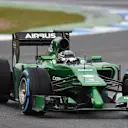 Kamui Kobayashi (JPN) Caterham CT05. Formula One Testing, Jerez, Spain, Day Four, Friday, 31 January 2014