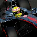 Sergio Perez (MEX) McLaren MP4-28. Formula One World Championship, Rd12, Italian Grand Prix, Qualifying, Monza, Italy, Saturday, 7 September 2013