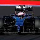 Jenson Button (GBR) McLaren MP4-29. Formula One World Championship, Rd16, Russian Grand Prix, Practice, Sochi Autodrom, Sochi, Krasnodar Krai, Russia, Friday, 10 October 2014