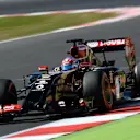 Romain Grosjean (FRA) Lotus E22. Formula One World Championship, Rd9, British Grand Prix, Practice, Silverstone, England, Friday, 4 July 2014