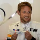 Jenson Button (GBR) McLaren. Formula One World Championship, Rd17, United States Grand Prix, Qualifying, Austin, Texas, USA, Saturday, 1 November 2014