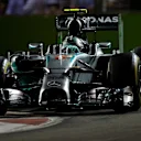 Nico Rosberg (GER) Mercedes AMG F1 W05. Formula One World Championship, Rd14, Singapore Grand Prix, Marina Bay Street Circuit, Singapore, Practice, Friday, 19 September 2014