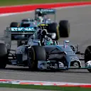 Nico Rosberg (GER) Mercedes AMG F1 W05. Formula One World Championship, Rd17, United States Grand Prix, Race, Austin, Texas, USA, Sunday, 2 November 2014
