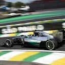 Nico Rosberg (GER) Mercedes AMG F1 W05. Formula One World Championship, Rd18, Brazilian Grand Prix, Practice, Sao Paulo, Brazil, Friday, 7 November 2014