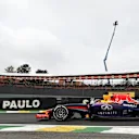Sebastian Vettel (GER) Red Bull Racing RB10. Formula One World Championship, Rd18, Brazilian Grand Prix, Practice, Sao Paulo, Brazil, Friday, 7 November 2014