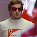 Fernando Alonso (ESP) Ferrari. Formula One World Championship, Rd3, Bahrain Grand Prix, Preparations, Bahrain International Circuit, Sakhir, Bahrain, Thursday, 3 April 2014 © Sutton Images. No reproduction without permission