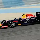 Daniel Ricciardo (AUS) Red Bull Racing RB10. Formula One Testing, Day One, Bahrain International Circuit, Sakhir, Bahrain, Thursday, 27 February 2014