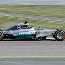 Nico Rosberg (GER) Mercedes AMG F1 W05. Formula One Testing, Day Two, Bahrain International Circuit, Sakhir, Bahrain, Thursday, 20 February 2014